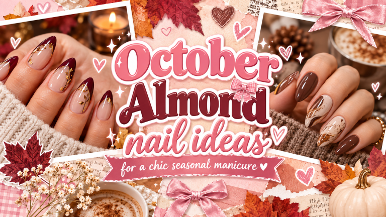 18 October Almond Nail Ideas for a Chic Seasonal Manicure